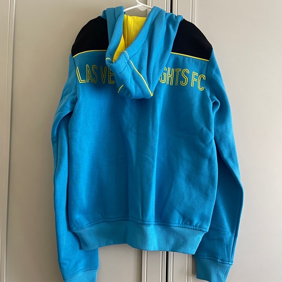 BLK Las Vegas Lights Zip Up Sweatshirt. Ladies Size 4. - Picture 2 of 9